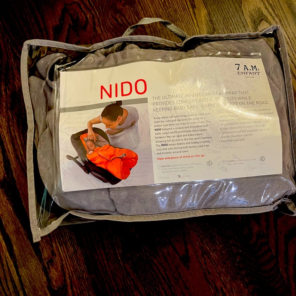 7am enfant infant nido for all car seat